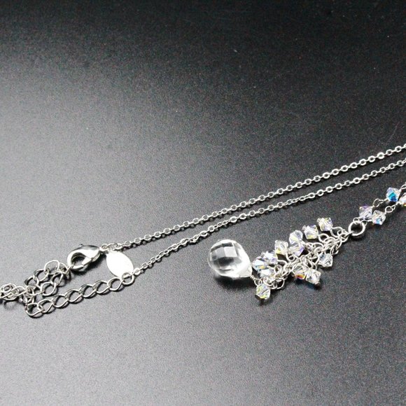 Kirks Folly Contemporary Designer High End Signed Iridescent Crystal Charm Drop - Picture 6 of 7